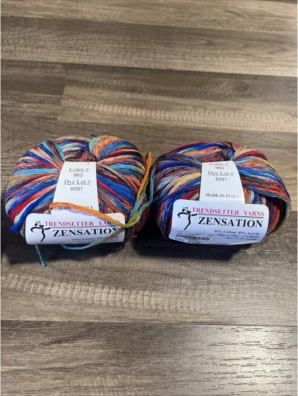 Trendsetter Yarns Zensation Italy Cotton/Acrylic